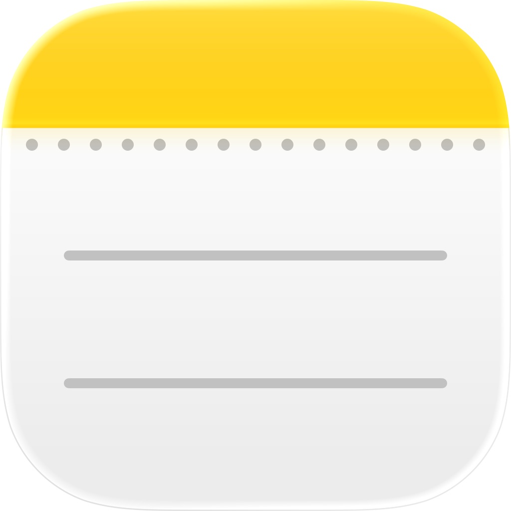 Notes Notes app icon