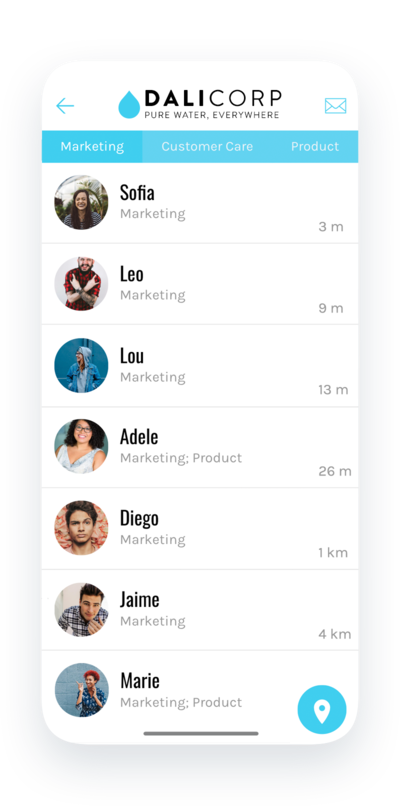 Users management for custom app