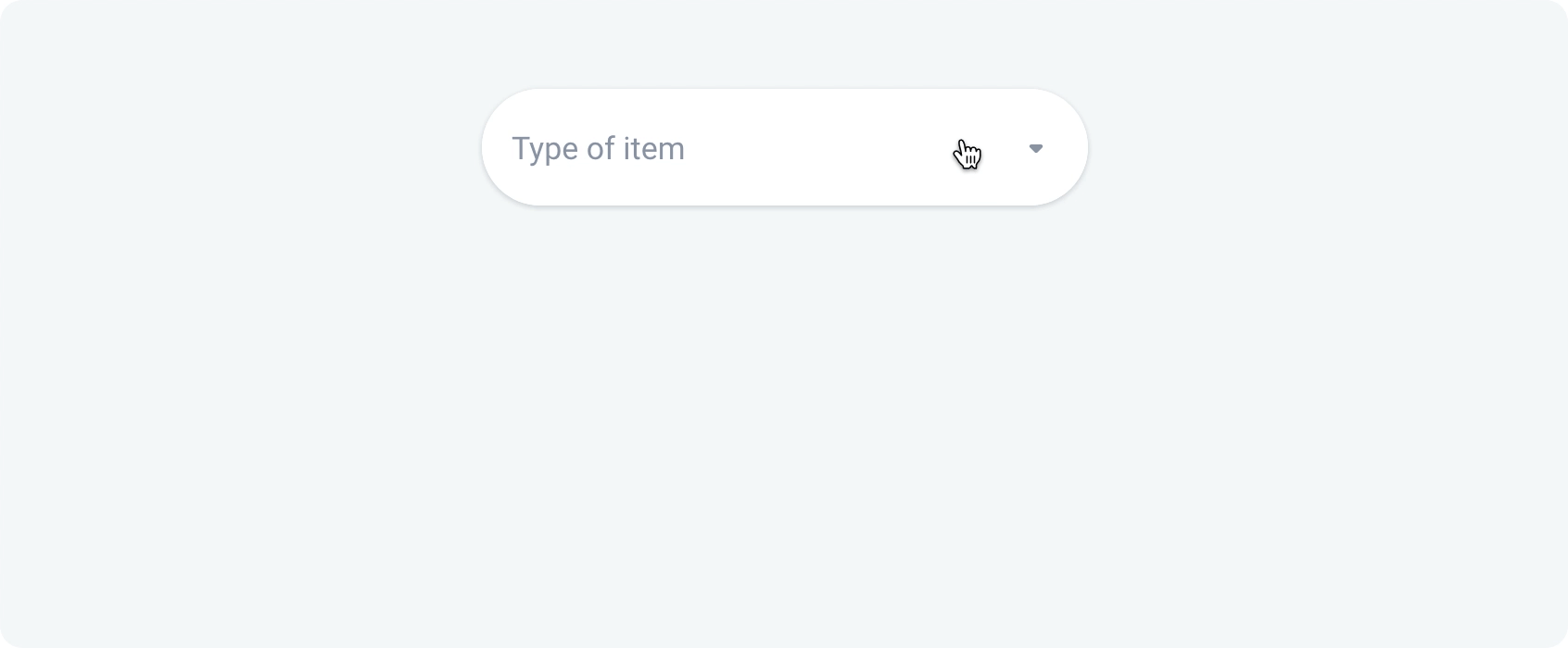 Dropdown goodbarber s design system