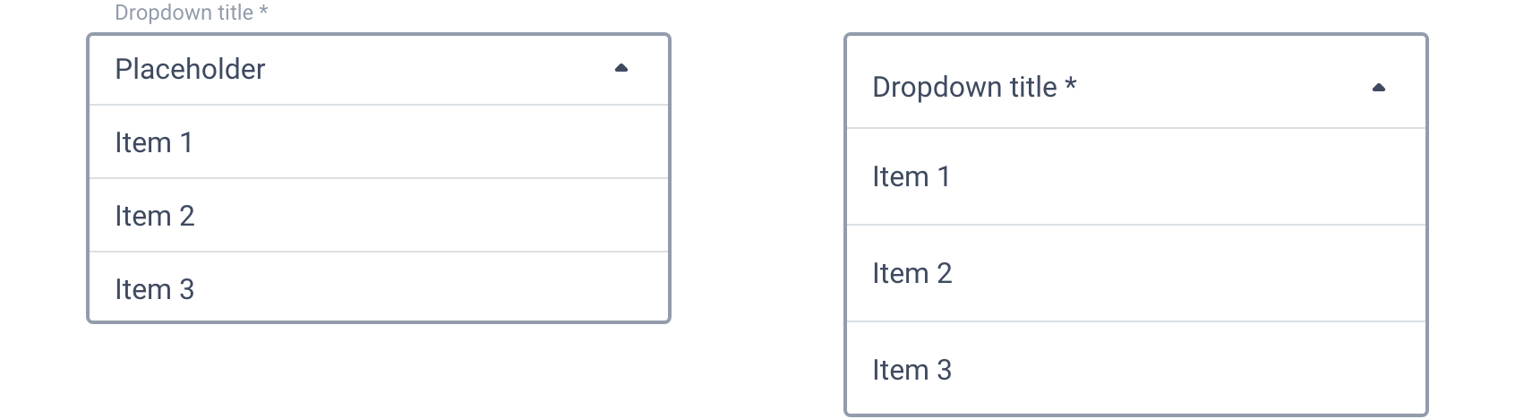 Dropdown | GoodBarber's Design System