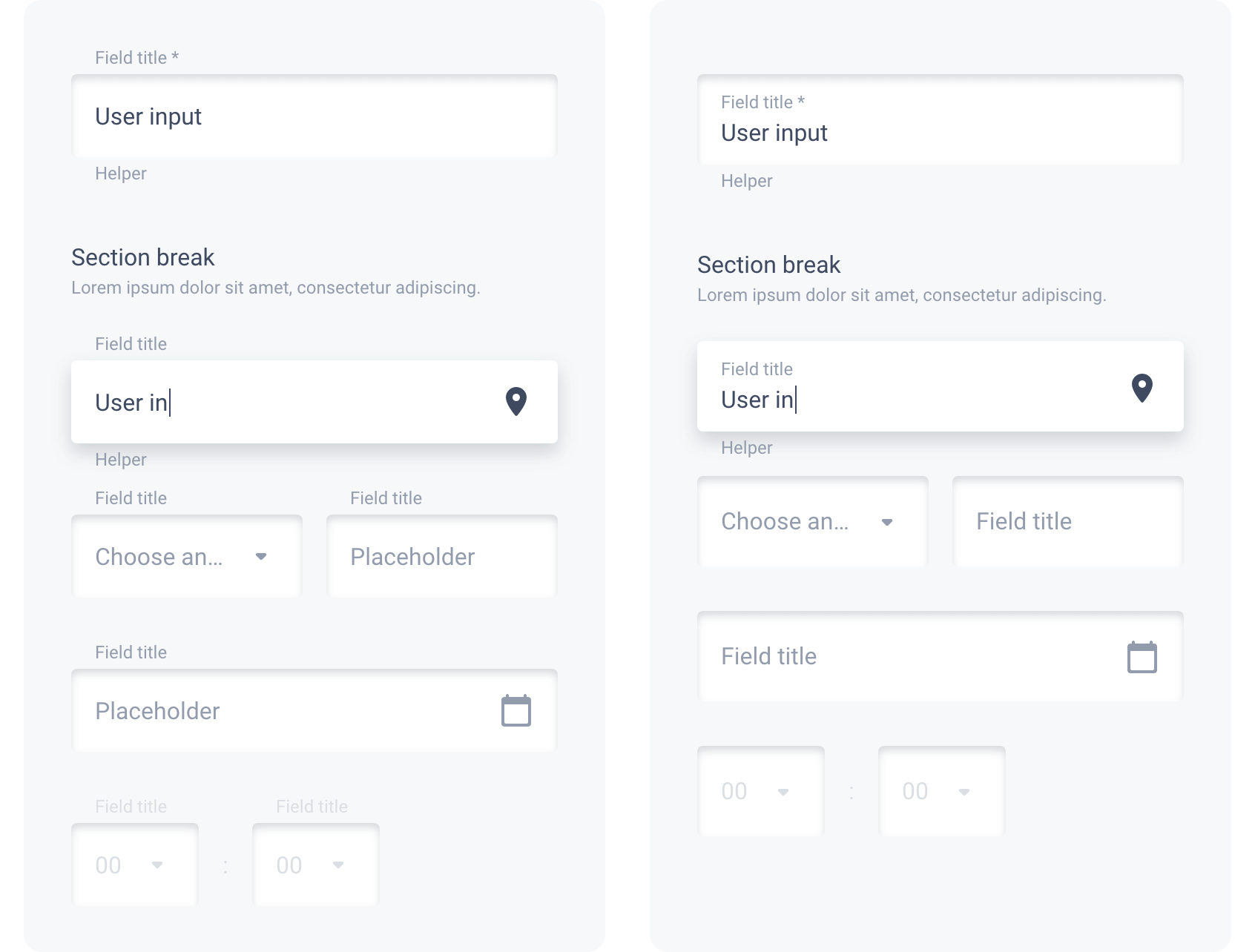 Form | GoodBarber's Design System