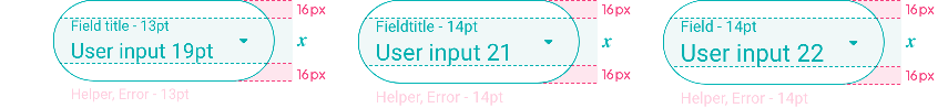 Small single line text field in Title-In layout