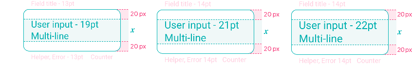 Large multi-line text field in Title-Up layout