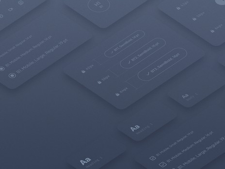 Stylish design components for customizable, pre-built app templates.