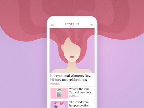 App voor vrouwengezondheid en lifestyle