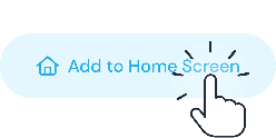 Pulsante che simboleggia l'aggiunta di un'applicazione web alla schermata iniziale di un telefono cellulare.